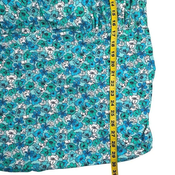 Lands' End Womens Floral Halter Neck Tankini Top Swimwear Multicolor Size 26W - Picture 9 of 16